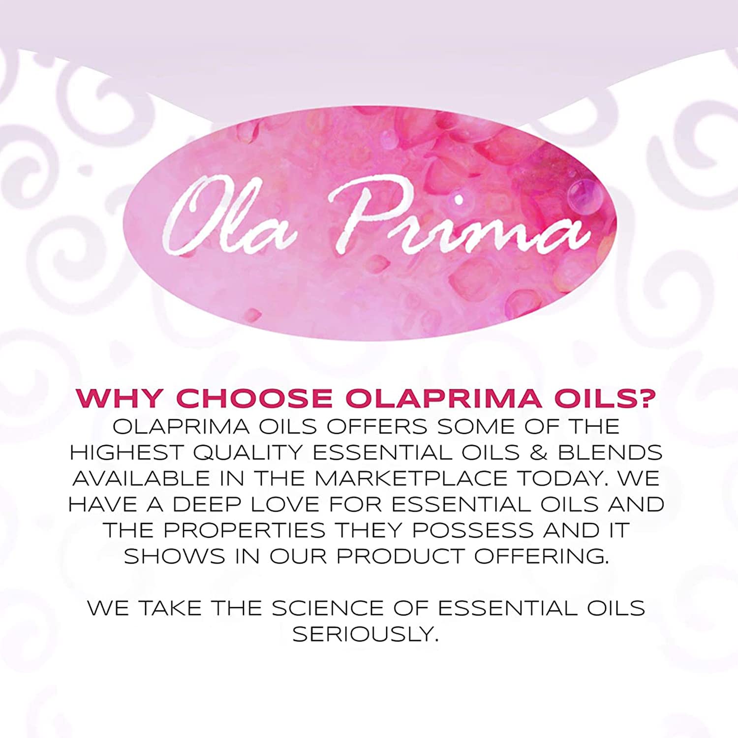 Ola Prima Lemongrass Essential Oil - 16oz Bulk | Aromatherapy & Diffuser