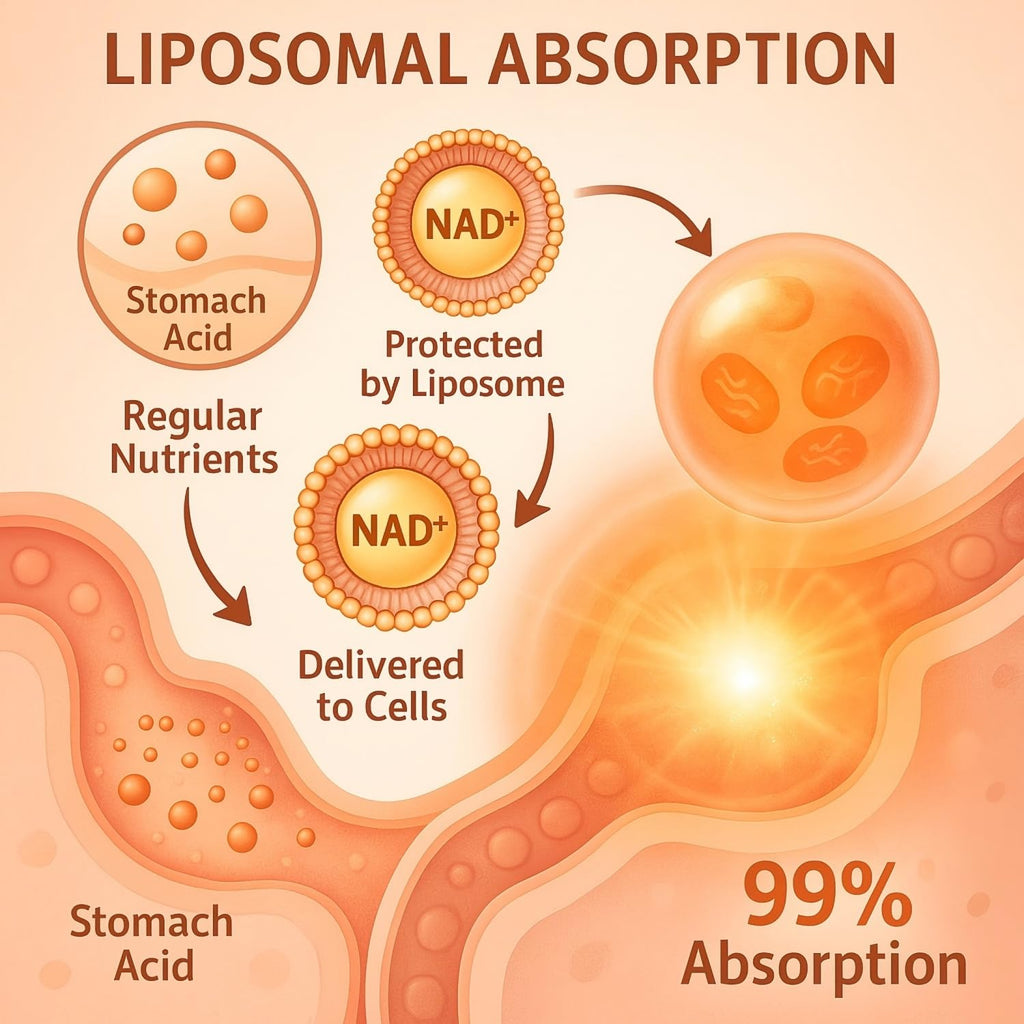 LIGUSTERI 1500 MG Liposomal NAD+ + TMG — 360 Softgels