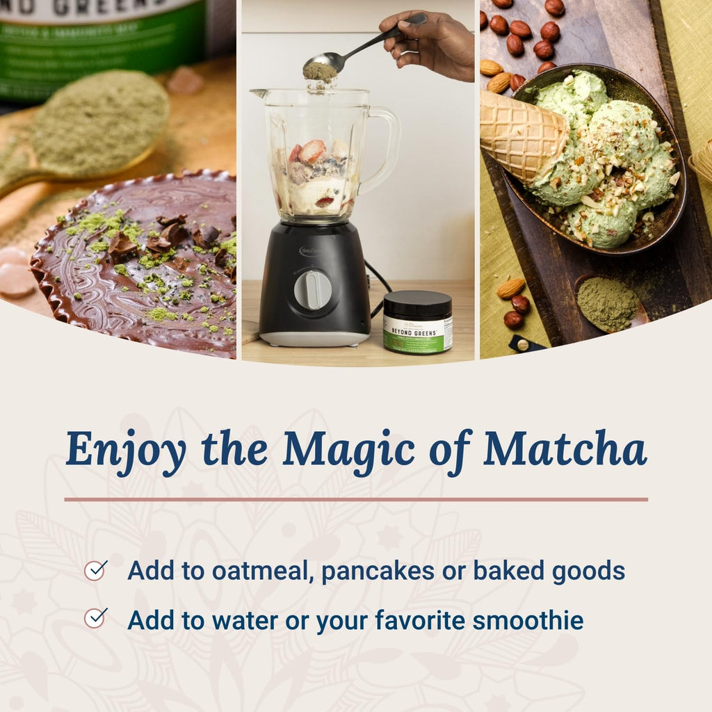 Live Conscious Beyond Greens: Debloating Matcha Greens with Chlorella, Echinacea & Probiotics
