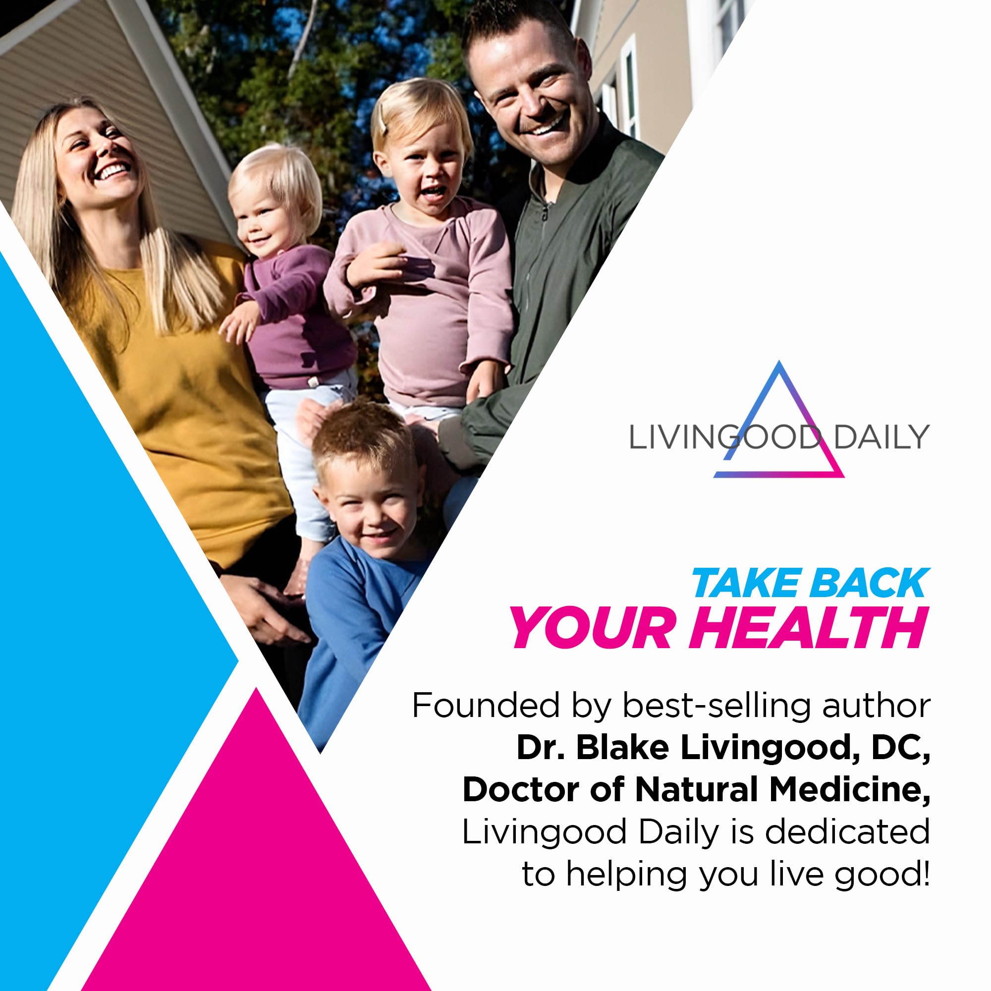 Livingood Daily Methylated Multivitamin for Women & Men – 60 Capsules