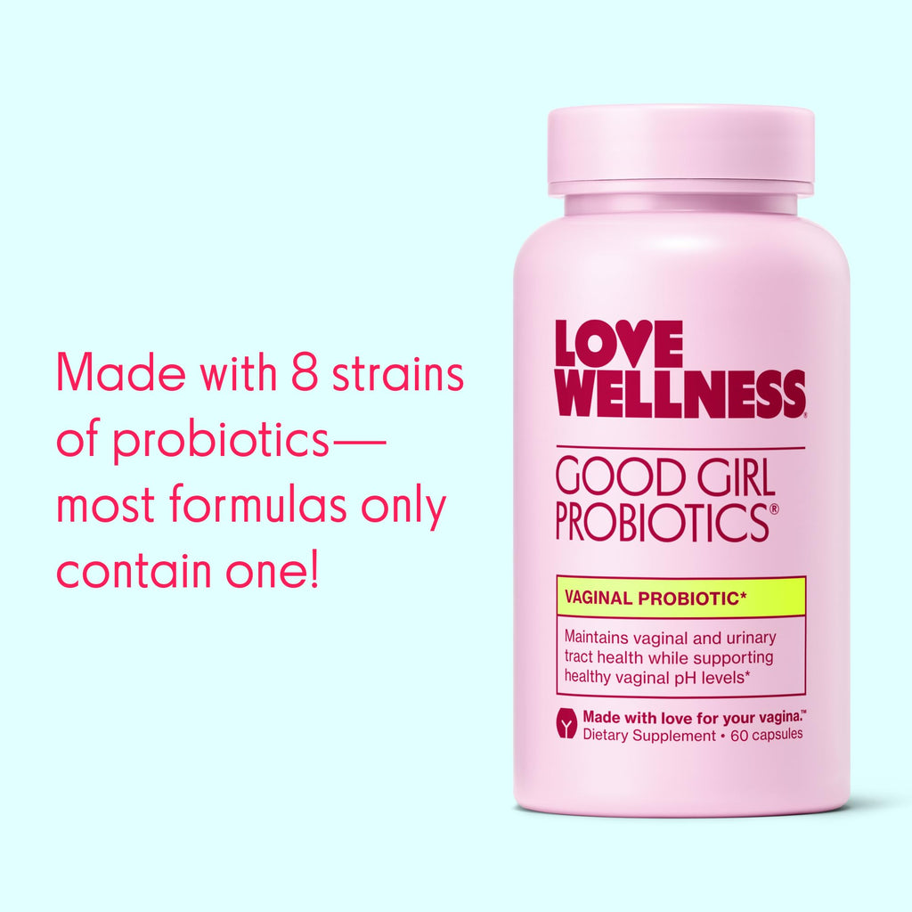 Love Wellness Good Girl Probiotics – Vaginal Health & pH Balance