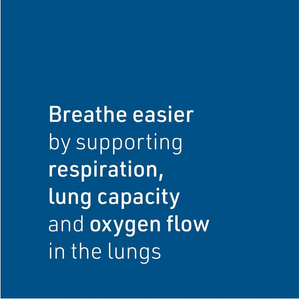 Lung, Bronchial & Sinus Health by Natural Factors – Natural Respiratory Support, Easy Breathing (45 Tablets, 45 Servings)