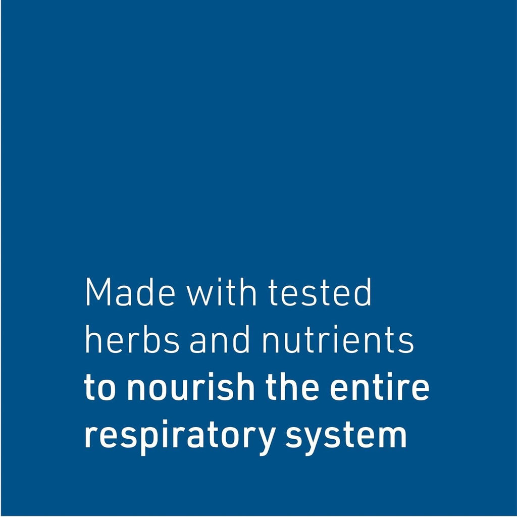 Lung, Bronchial & Sinus Health by Natural Factors – Natural Respiratory Support, Easy Breathing (45 Tablets, 45 Servings)