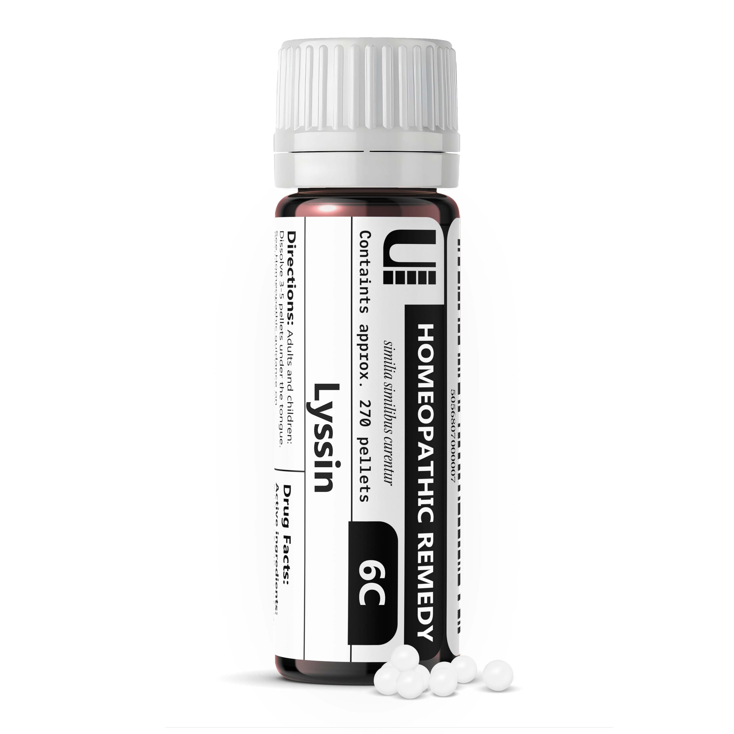 Lyssin (Hydrophobinum) 6C Homeopathic Remedy, 270 Pellets | Urenus