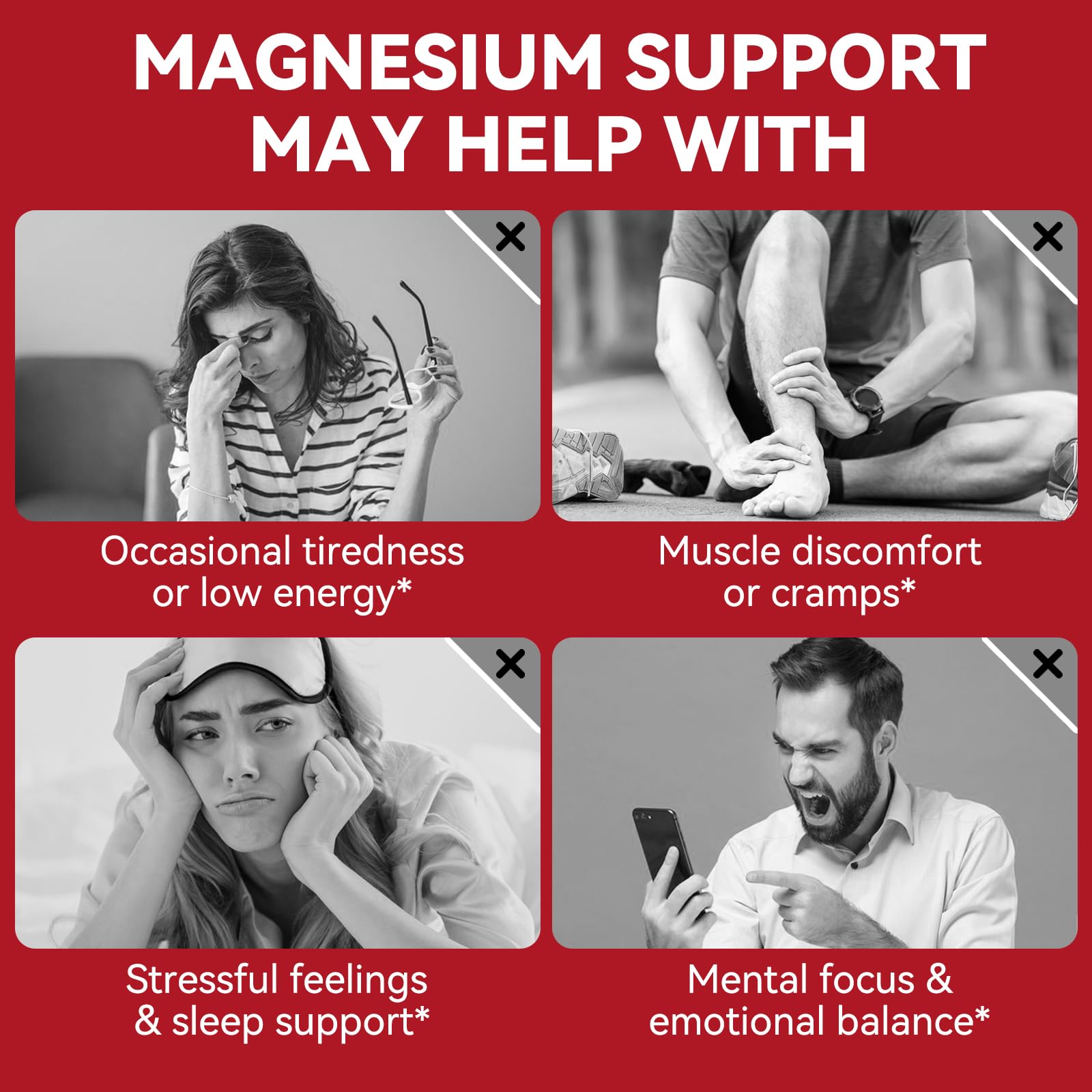 Magnesium Glycinate Gummies with L-Threonate – 120 Count, 600 mg per Serving, Sugar Free, High Absorption