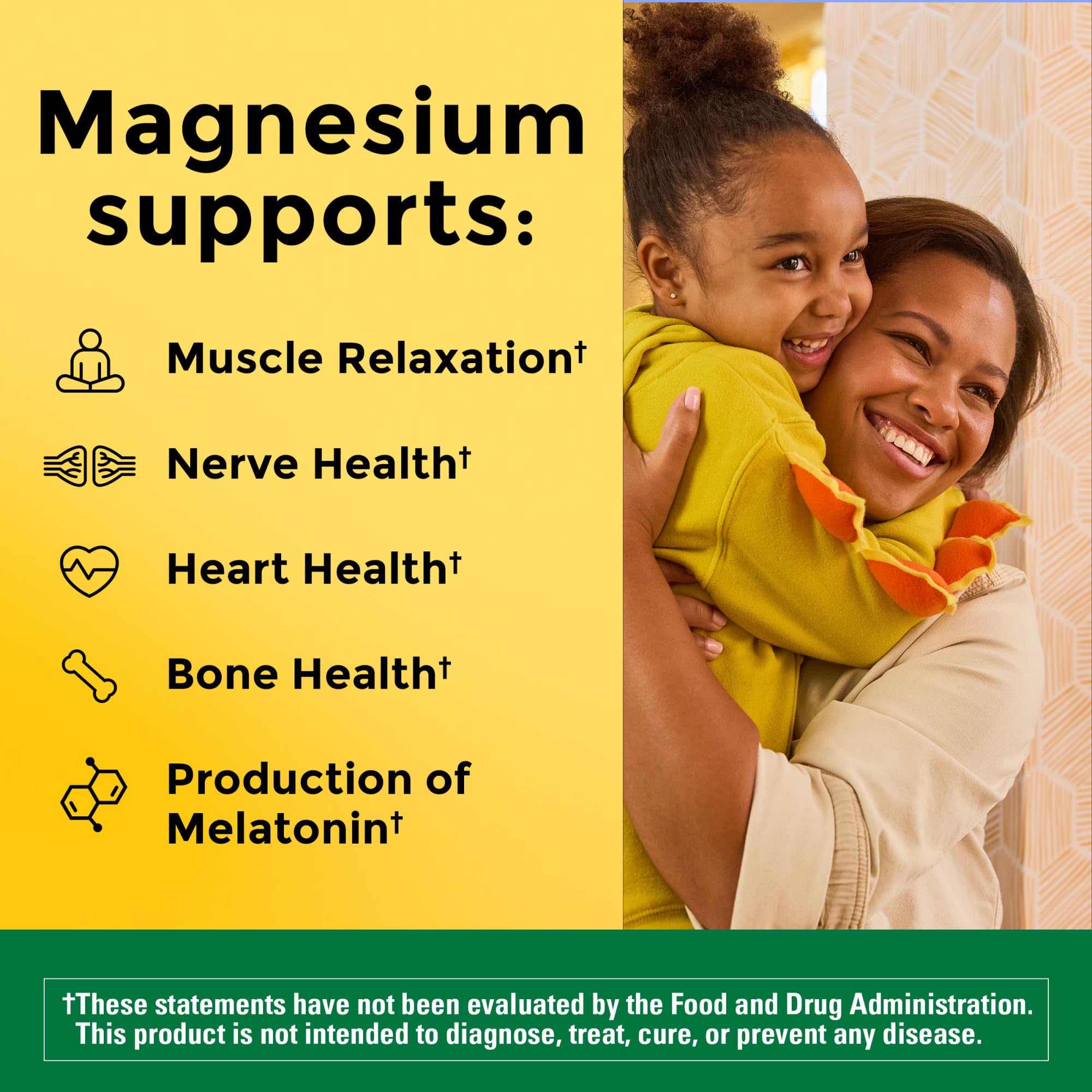 Nature Made Magnesium Oxide 250 mg – 100-Count Magnesium Supplement