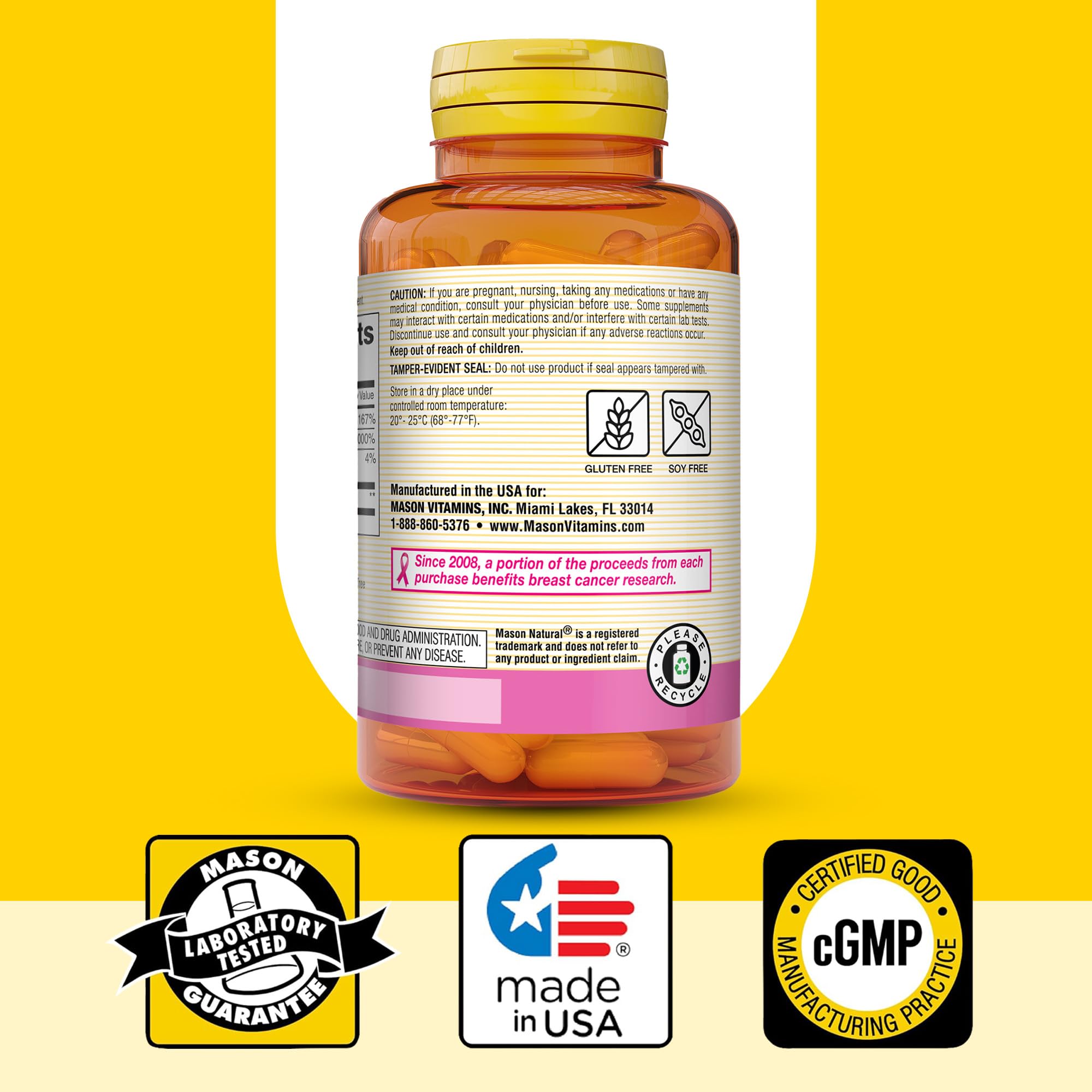 Mason Natural Collagen 1500mg with Vitamin C, Biotin & Calcium | Hair & Nails