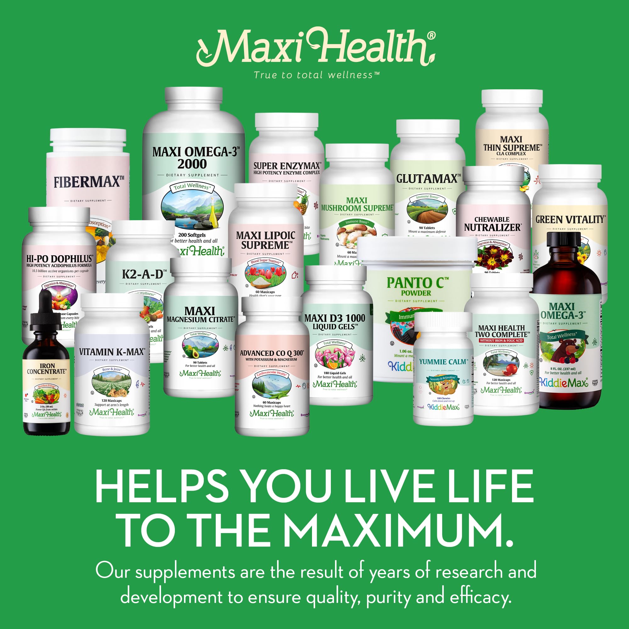Maxi Health Marine Collagen Pills – 1000 mg Type 1 Collagen + Hyaluronic Acid (90 Maxicaps)