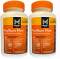 Member's Mark Fiber Capsules 2Pack (400 Count) – Psyllium Husk, Doctor-Recommended Fiber Supplement