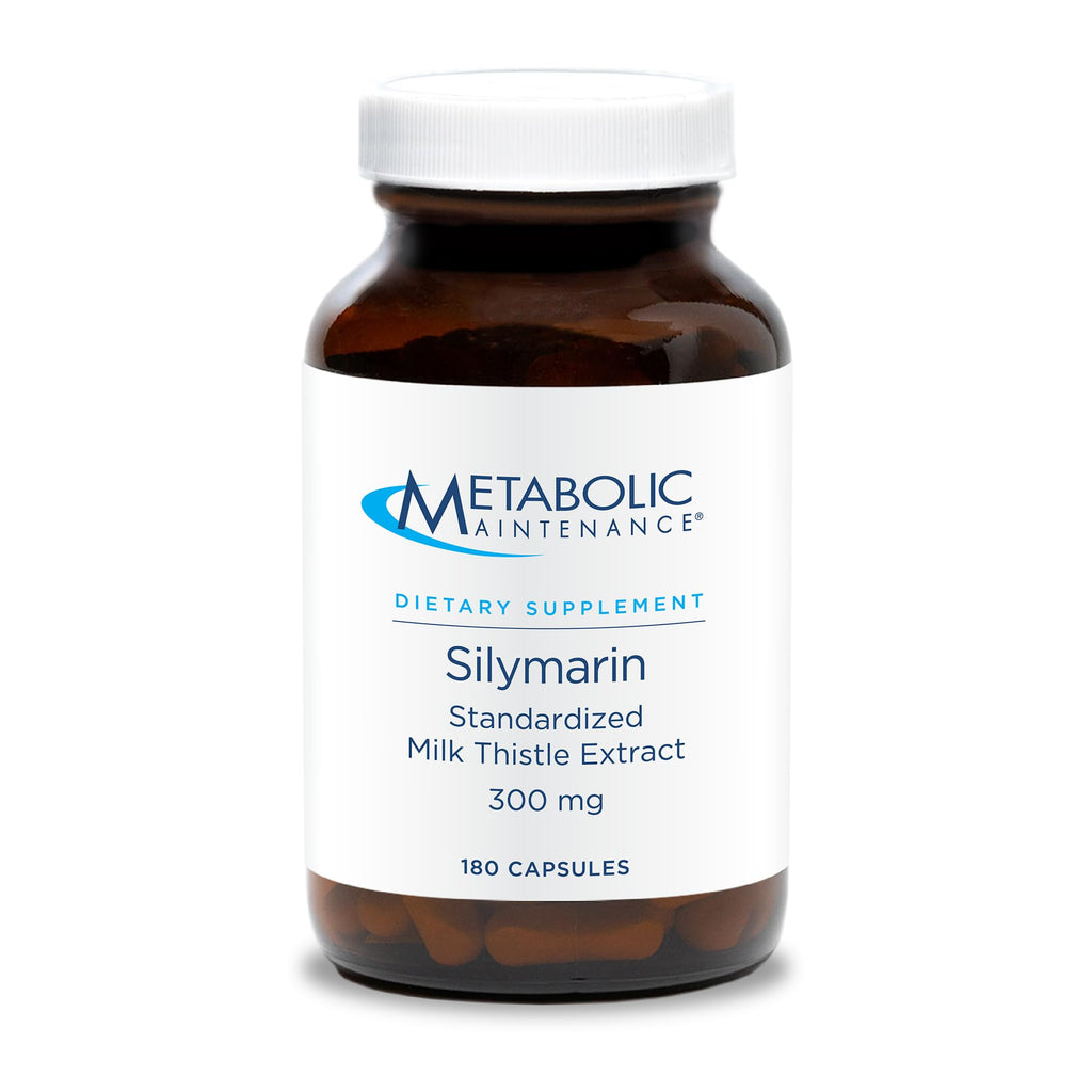 Metabolic Maintenance Silymarin - 300mg Milk Thistle for Liver Health (180 Capsules)