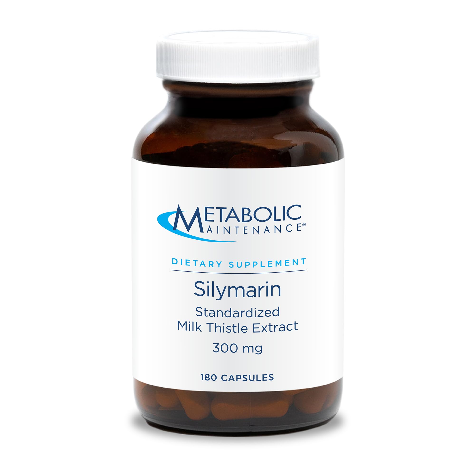 Metabolic Maintenance Silymarin - 300mg Milk Thistle for Liver Health (180 Capsules)