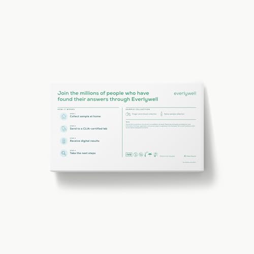 Everlywell Metabolism Test - At-Home Collection Kit | CLIA-Certified Lab Results in Days | Ages 18+