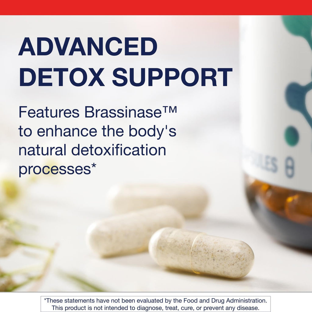 Metagenics SulforaClear – Detox & Antioxidant Support with Broccoli Sprout (60 Capsules)