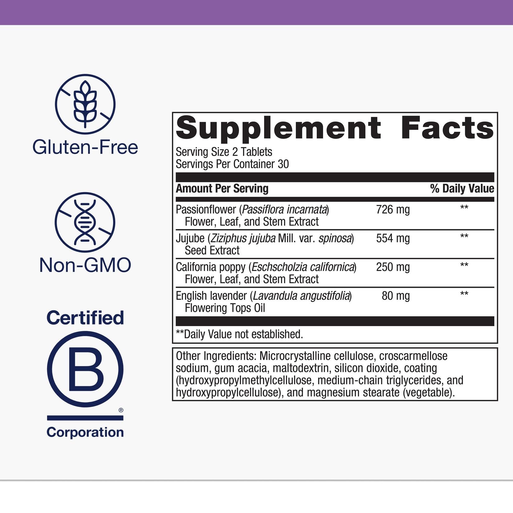Metagenics Tran-Q Sleep - Natural Herbal Sleep Support - Melatonin Free