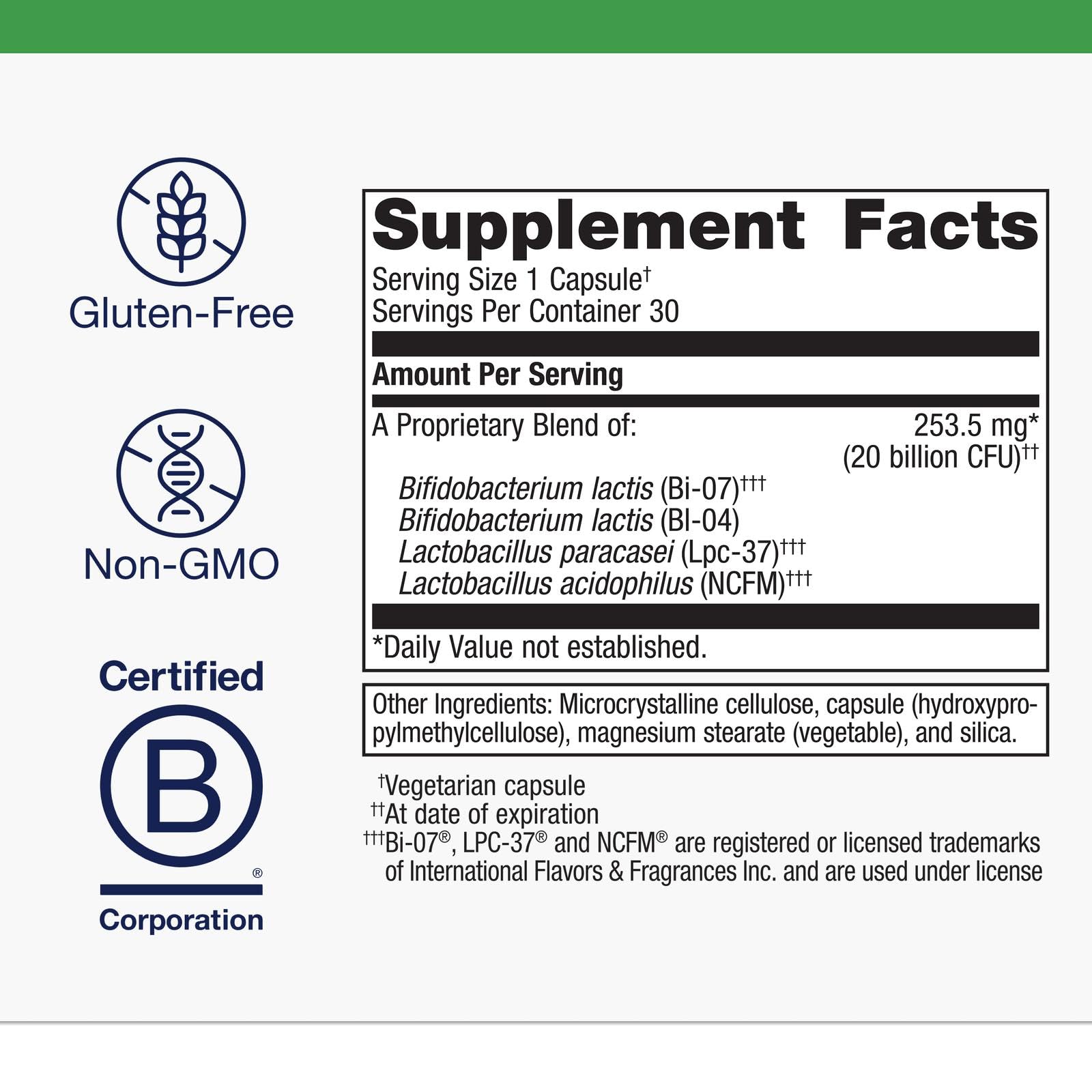 Metagenics UltraFlora Restore Probiotic - 20 Billion CFU | Occasional Stool Relief & Gut Health - 30 Capsules