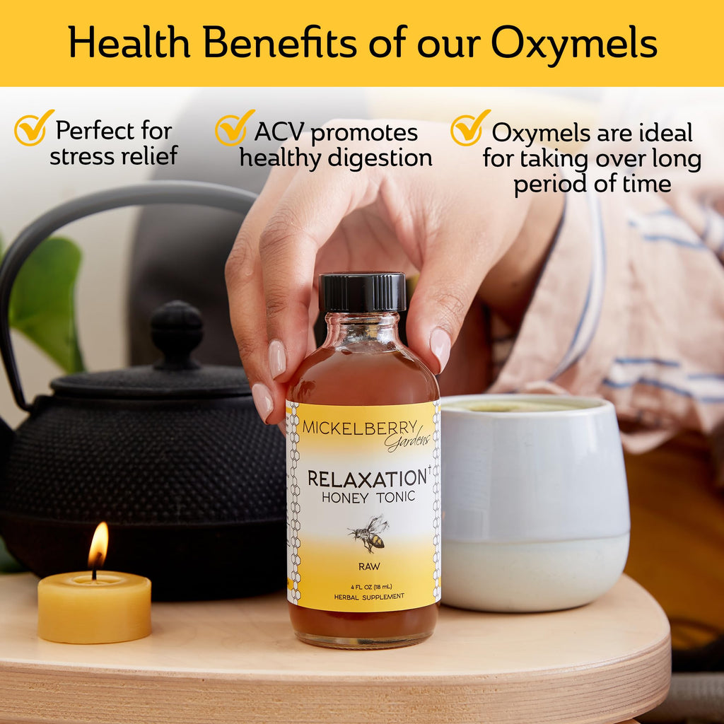 Mickelberry Gardens Relaxation Honey Spray – Natural Sleep Support (2 oz, Pack of 2)