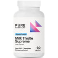 PureFormulas Milk Thistle Supreme 250 mg – Liver Health & Antioxidant Support | Non-GMO Vegetarian Capsules | 60 Count