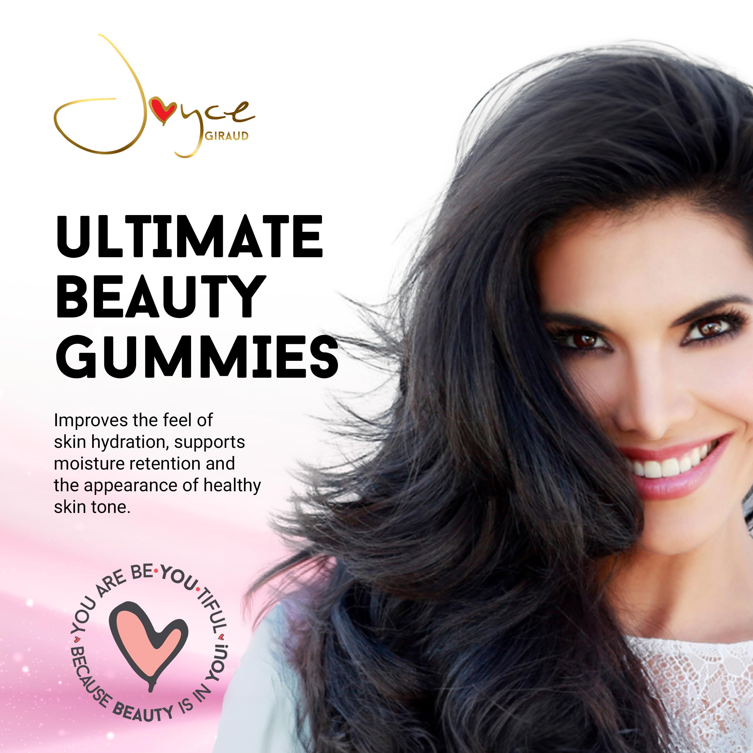 Miracle Elixir Collection: Joyce Giraud Ultimate Beauty Gummies - 90 Gummies (30-Day Supply)