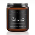 MOASITN Citronella Soy Candles – Handmade, Highly Scented 7oz Amber Jar | Natural Aromatherapy Gift for Women & Men