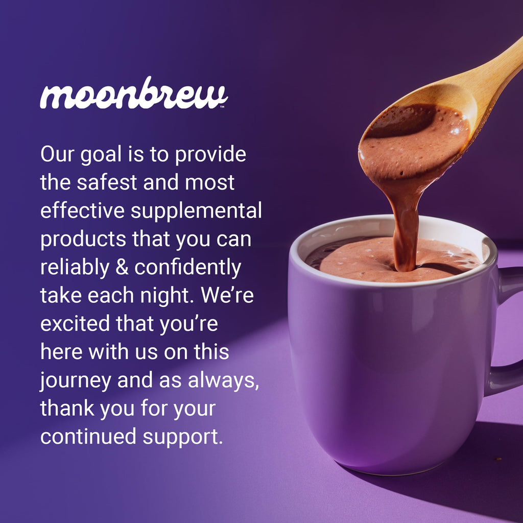 MoonBrew Nighttime Magnesium Sleepy Berry Smoothie – 3-Pack, Melatonin-Free Sleep Support with L-Theanine, Chamomile & Zinc Glycinate | 75 Servings