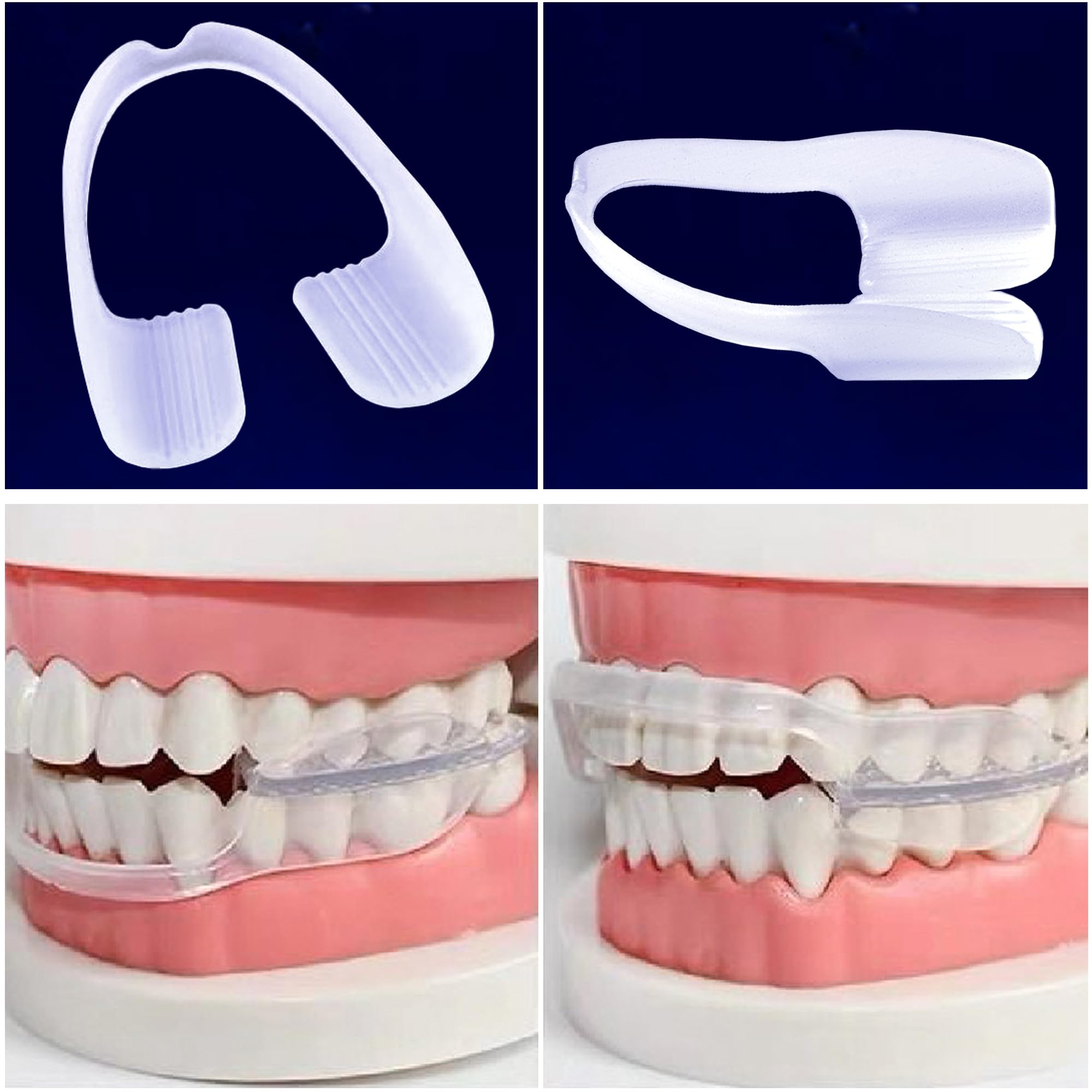 Mouth Guard for Teeth Grinding & Clenching – 16 Count, BPA Free, One Size Fits All