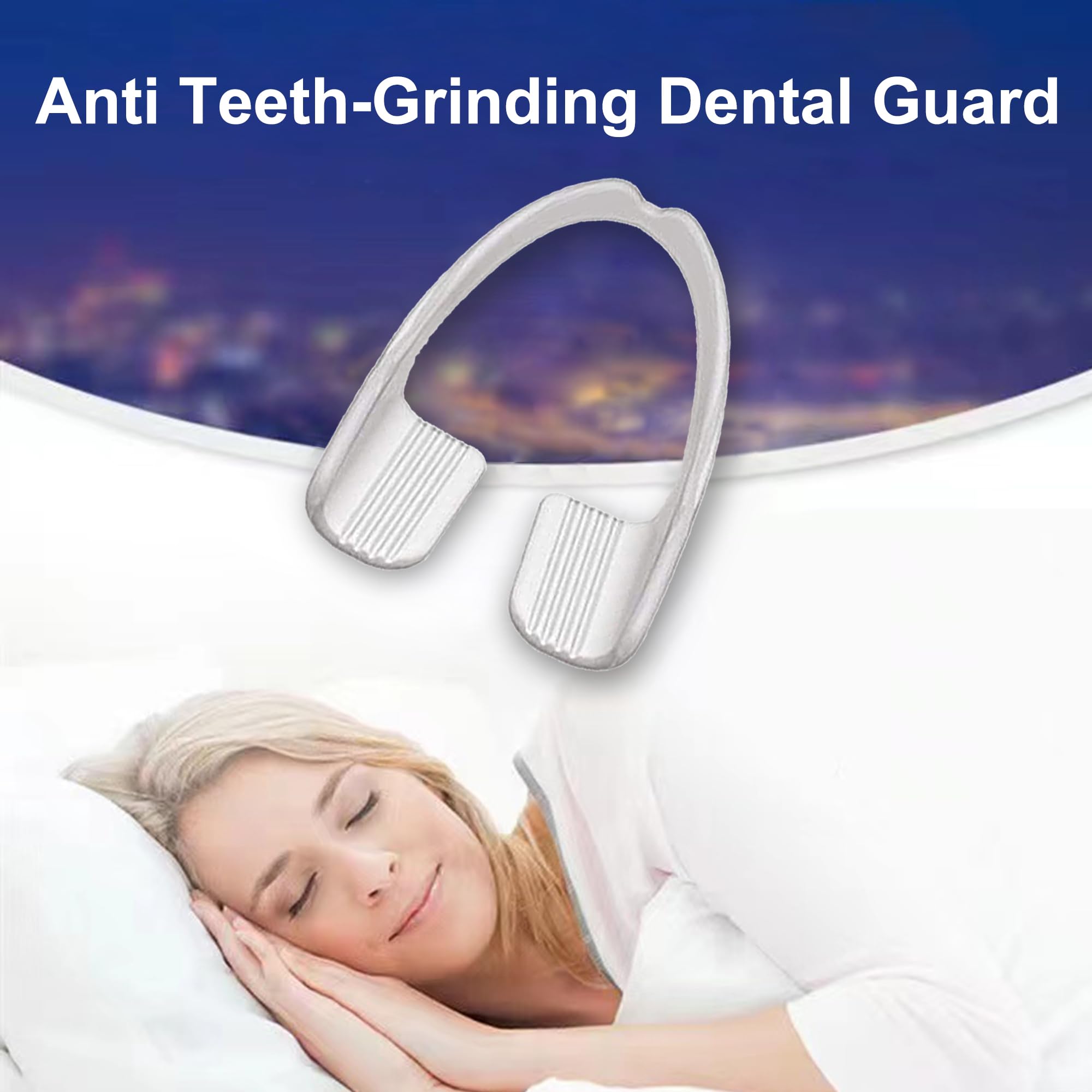 Mouth Guard for Teeth Grinding & Clenching – 16 Count, BPA Free, One Size Fits All