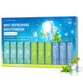 Mouthwash Travel Size – Portable Packets to Go | Fresh Mint, Icy Mint, Grapefruit Mint | Alcohol & Fluoride Free
