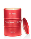 M&SENSE Baked Apple Scented Candles – Natural Soy Wax, 21.2oz, 120-Hour Burn