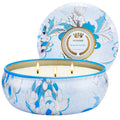 M&SENSE Clean Cotton 3-Wick Soy Tin Candle – 40-50h Burn, Vegan Wax