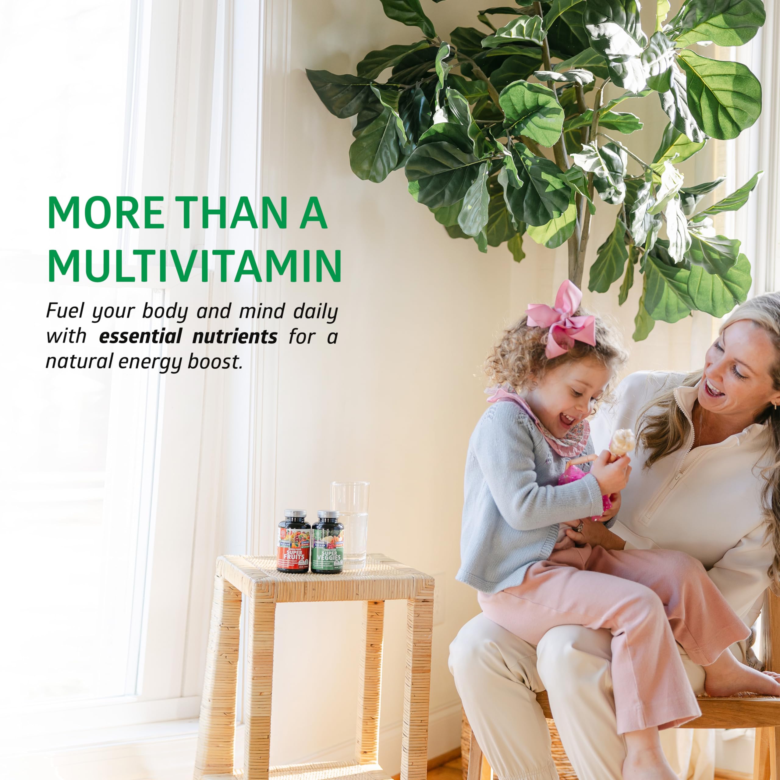 N1N Premium Super Fruits & Veggies Supplement – 180 Caps | Whole Food Nutrition