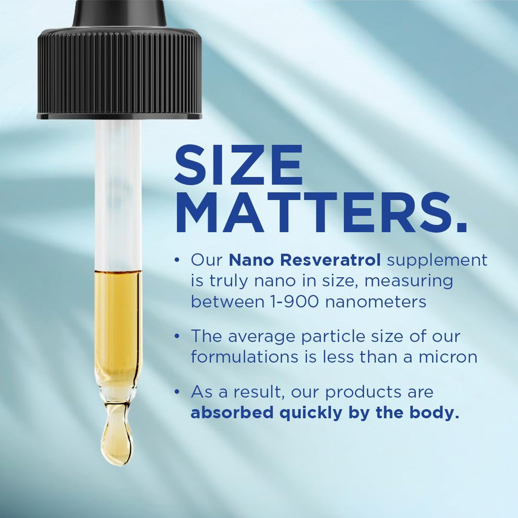 Nanoceutical Nano Liquid Resveratrol – Ultra-Absorption, 30 Servings