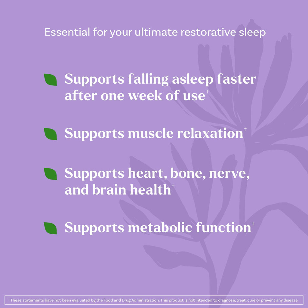 Natrol Sleep + Restore Calming Drink Mix with Magnesium Glycinate, GABA, Lemon Chamomile – 10 Stick Packs