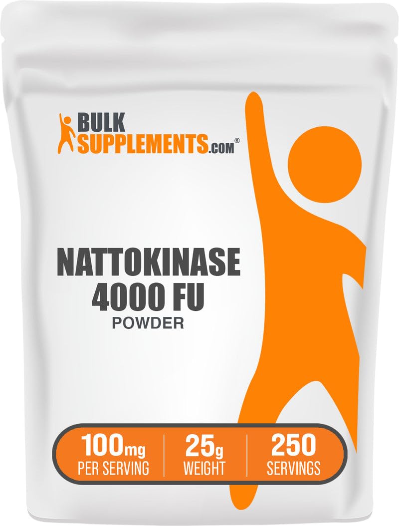 Nattokinase Powder 4000 FU – Natto Powder | BulkSupplements.com