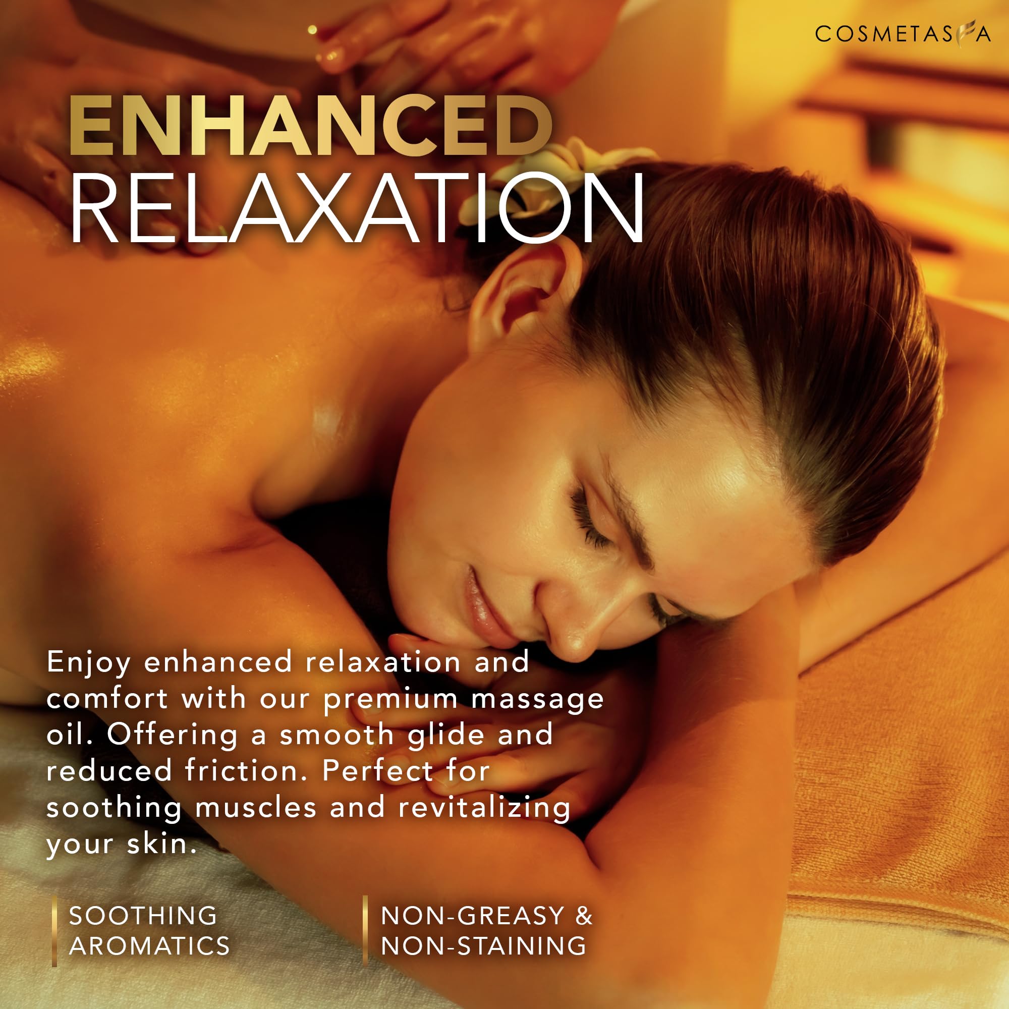 Natural Citrus & Coconut Massage Oil – Smooth Glide, Non-Greasy Hydration
