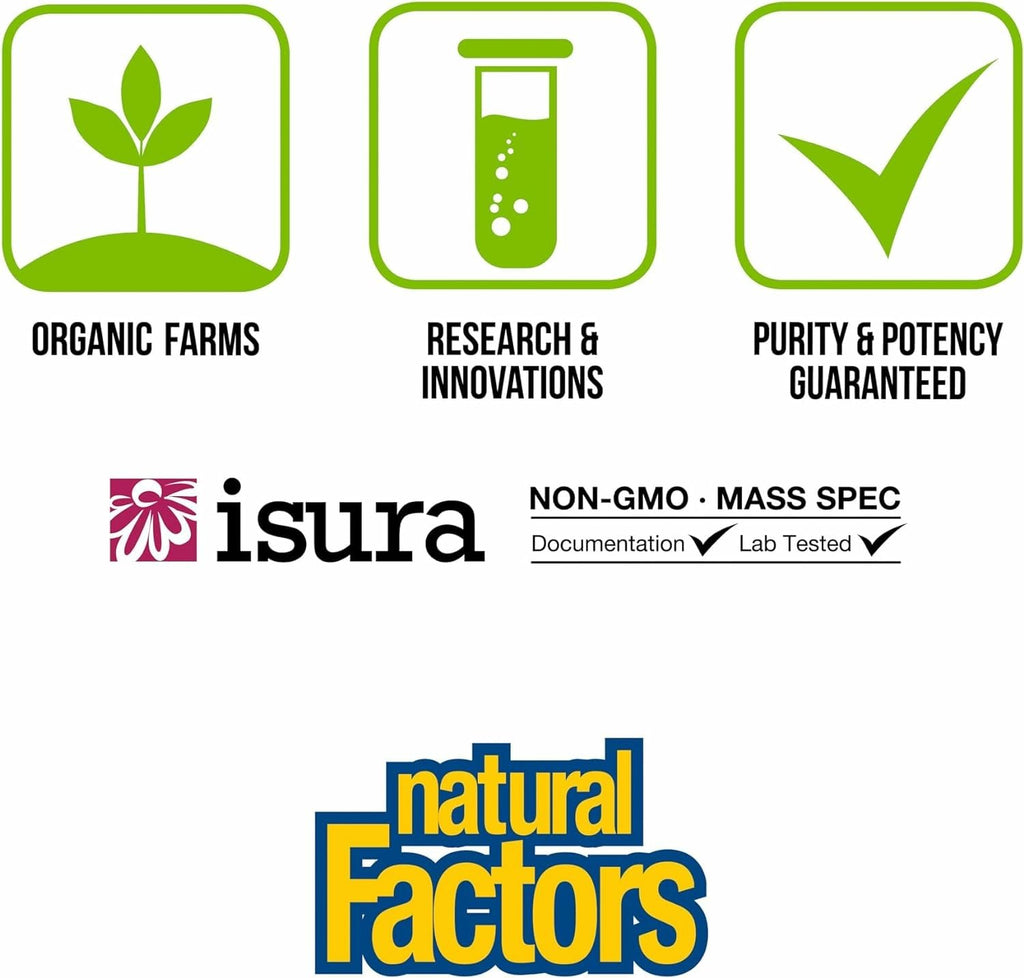 Natural Factors Whole Earth & Sea Organic Fermented Greens — Vegan, Unflavored, 13.8 oz