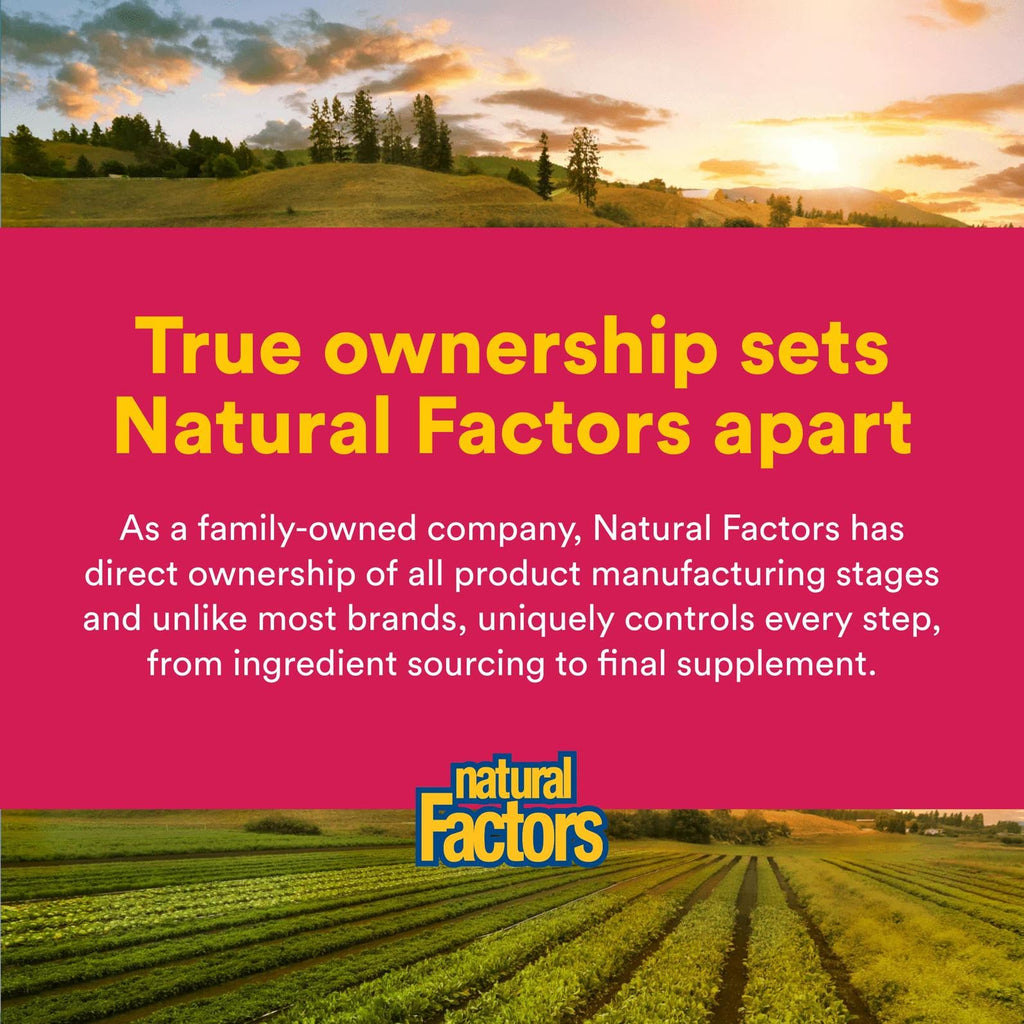 Natural Factors Calcium Citrate 90 Tablets for Strong Bones & Teeth
