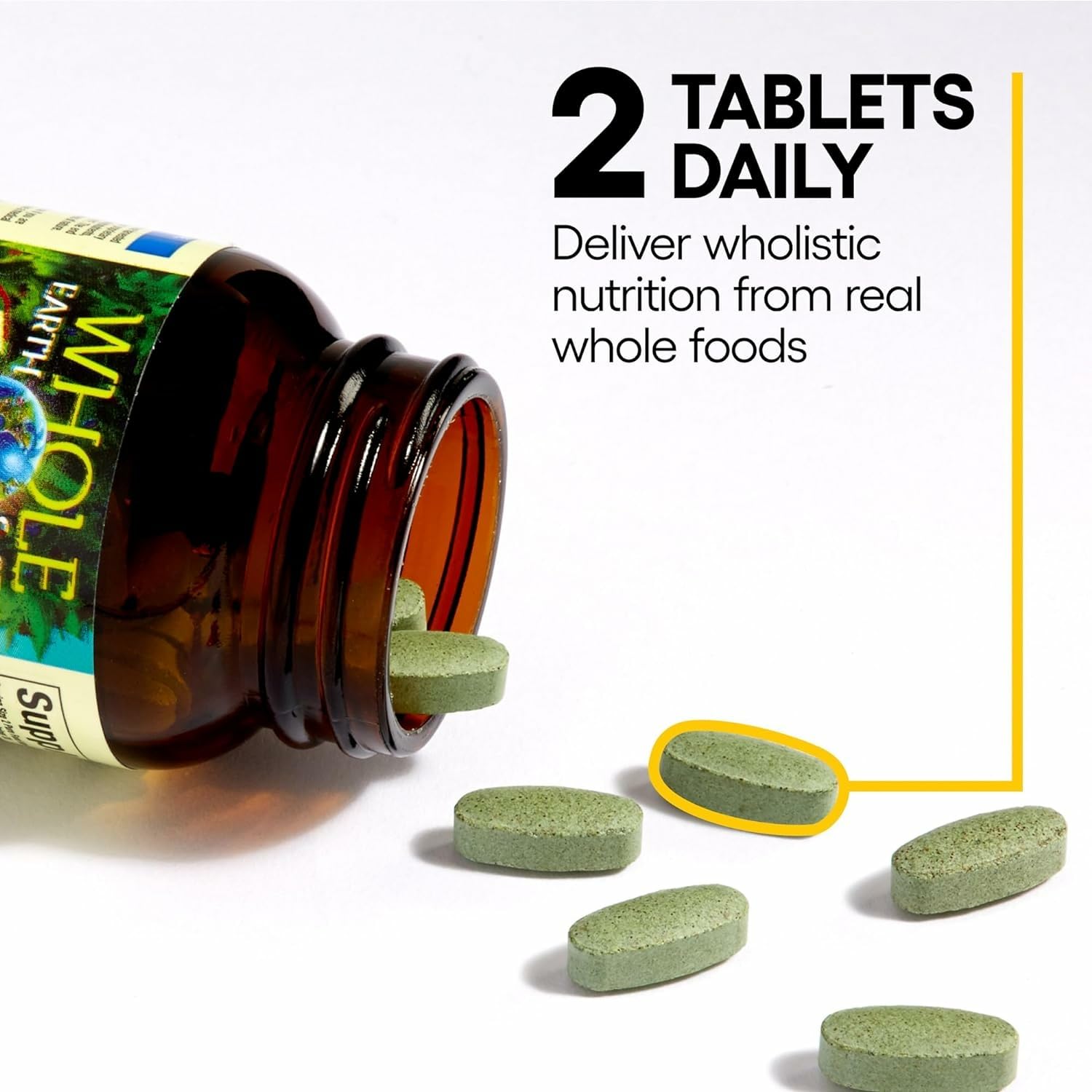 Natural Factors Men's Multivitamin & Mineral - 60 Tablets | 1 Serving = 1/2 lb of Veggies