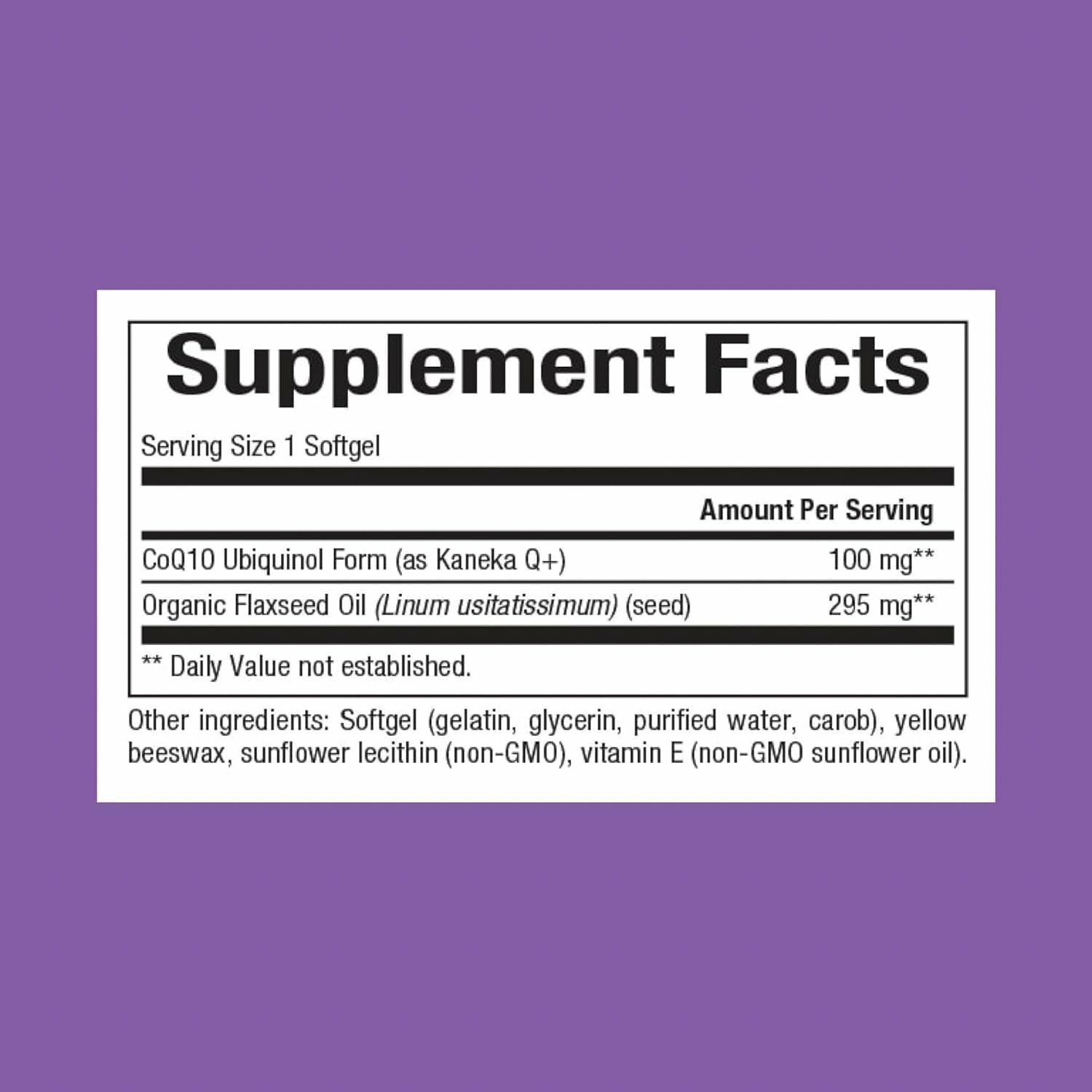 Natural Factors Ubiquinol 100 mg – Superior Absorption CoQ10 for Heart Health & Energy | 120 Softgels