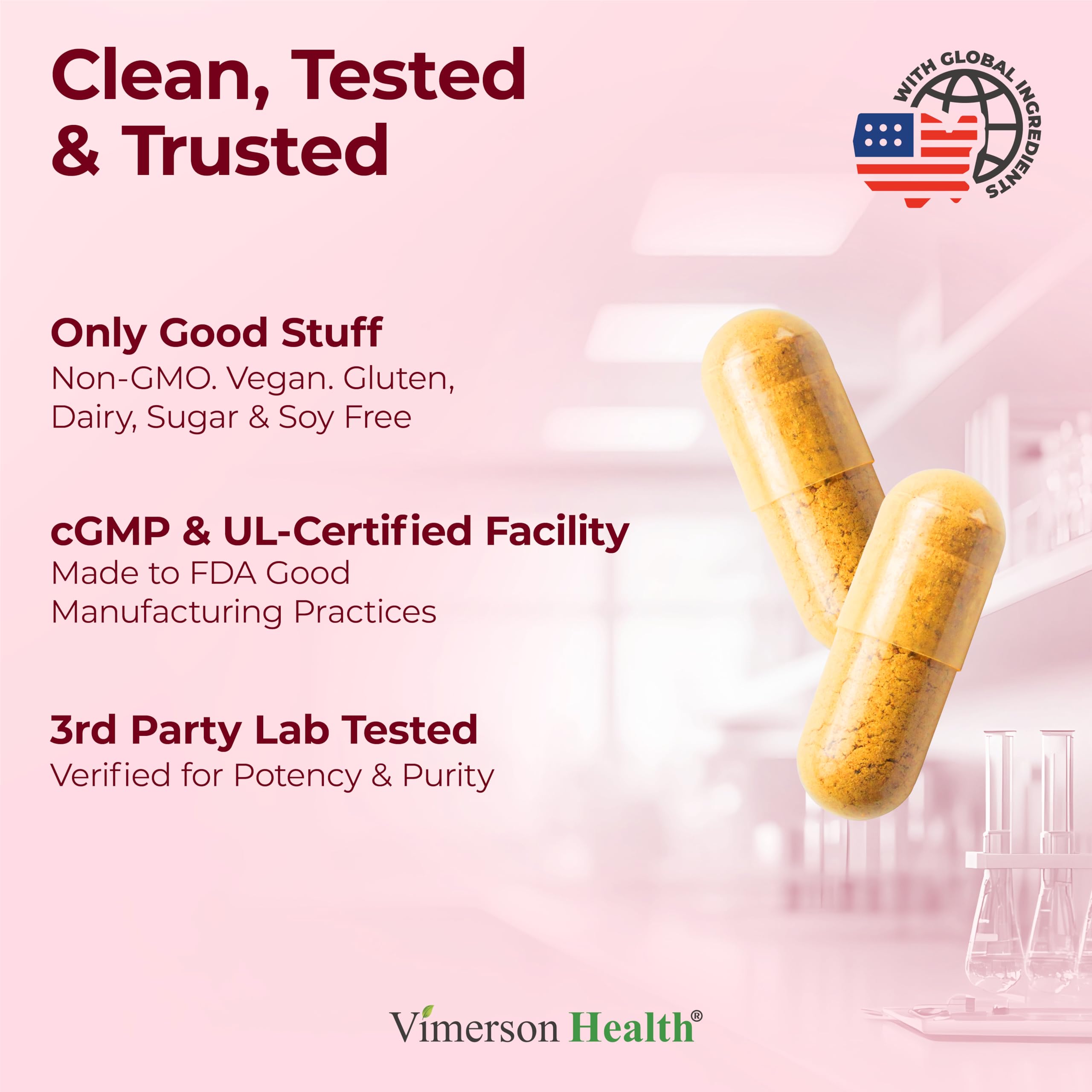 Vimerson Health Turmeric Curcumin with Tart Cherry & Celery Seed – 180 Capsules