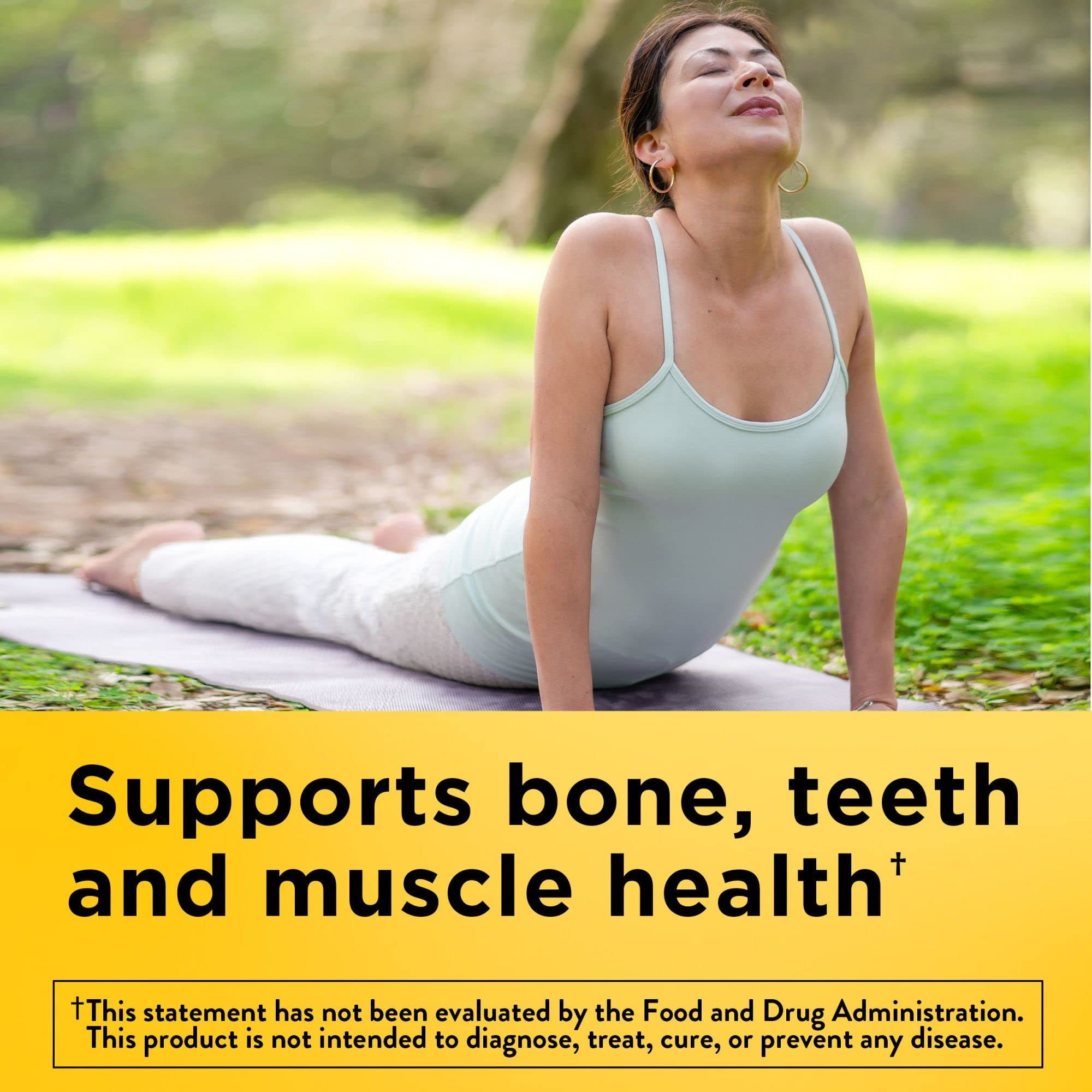 Nature Made Vitamin D3 1000 IU (25 mcg) Softgels – 300-Day Bone, Teeth, Muscle & Immune Support