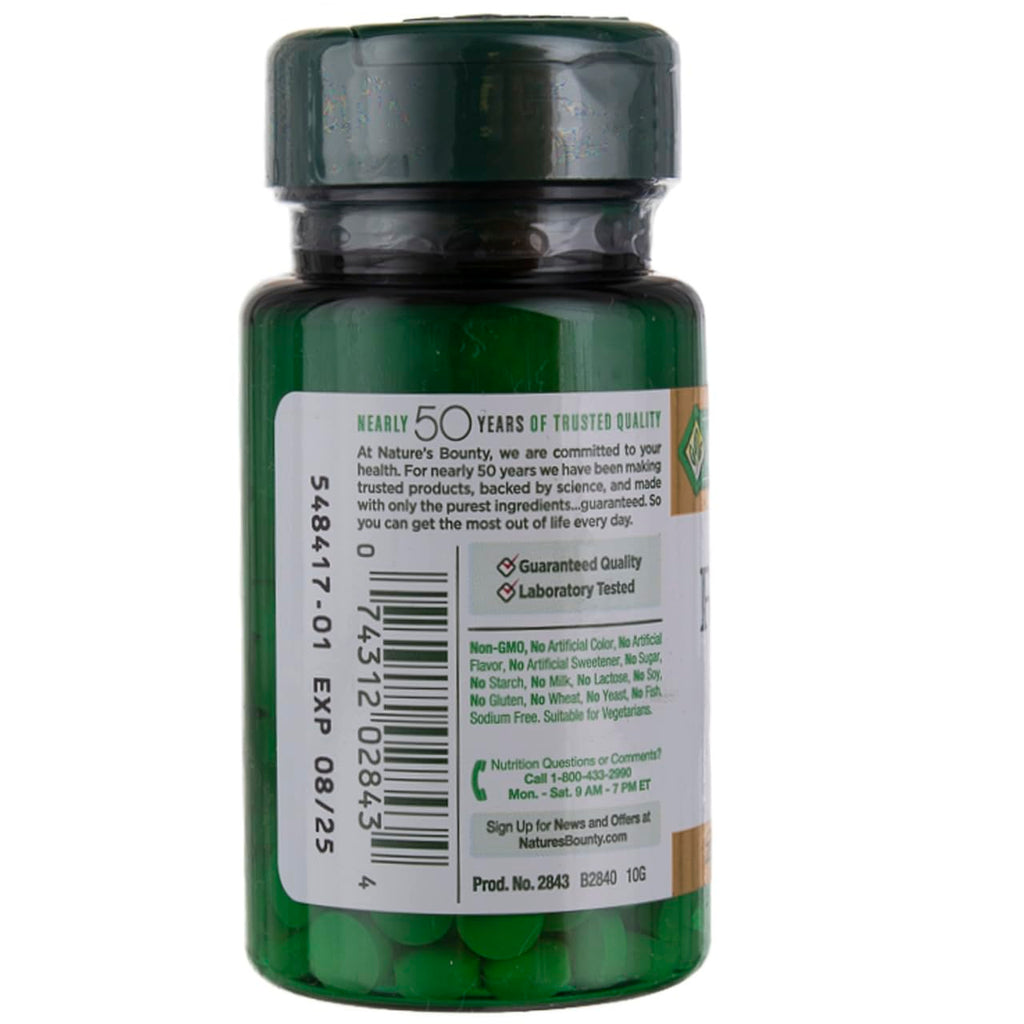 Nature's Bounty Folic Acid 800 mcg Tablets, 250 ct