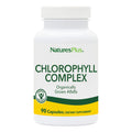 Natures Plus Chlorophyll Complex - 90 Capsules, 600 mg Organic Alfalfa - Immune Support & Energy - Gluten Free