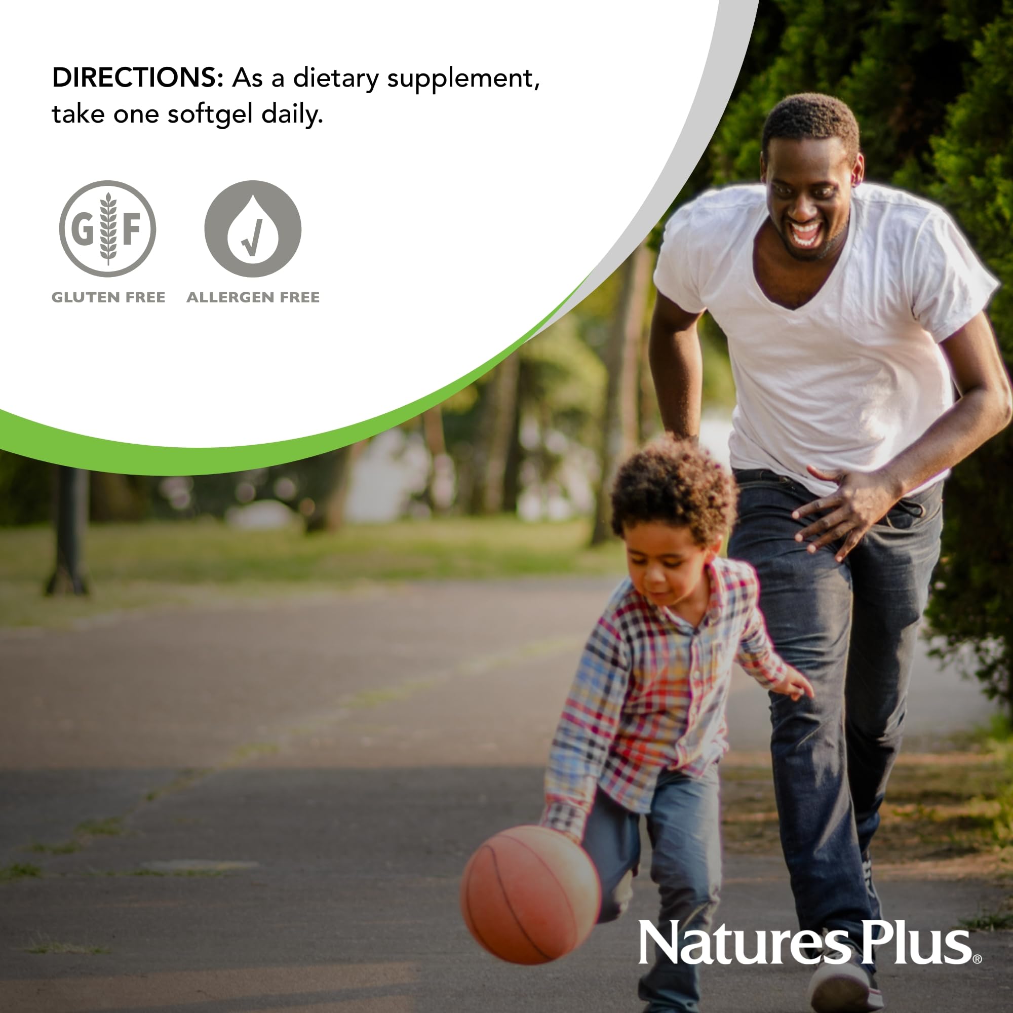 Nature's Plus Vitamin D3 1000 IU (Cholecalciferol) – 180 Softgels | Immune & Bone Health