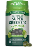 Nature's Truth Super Greens Gummies – 60 Count, Apple Flavor, Vegan, Non-GMO & Gluten Free