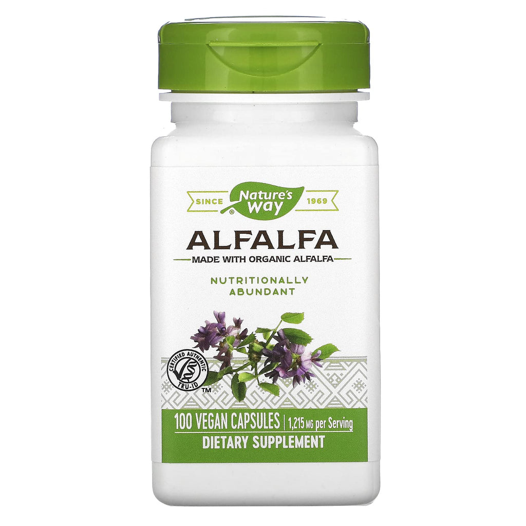 Nature's Way Alfalfa Leaves -- 100 Capsules
