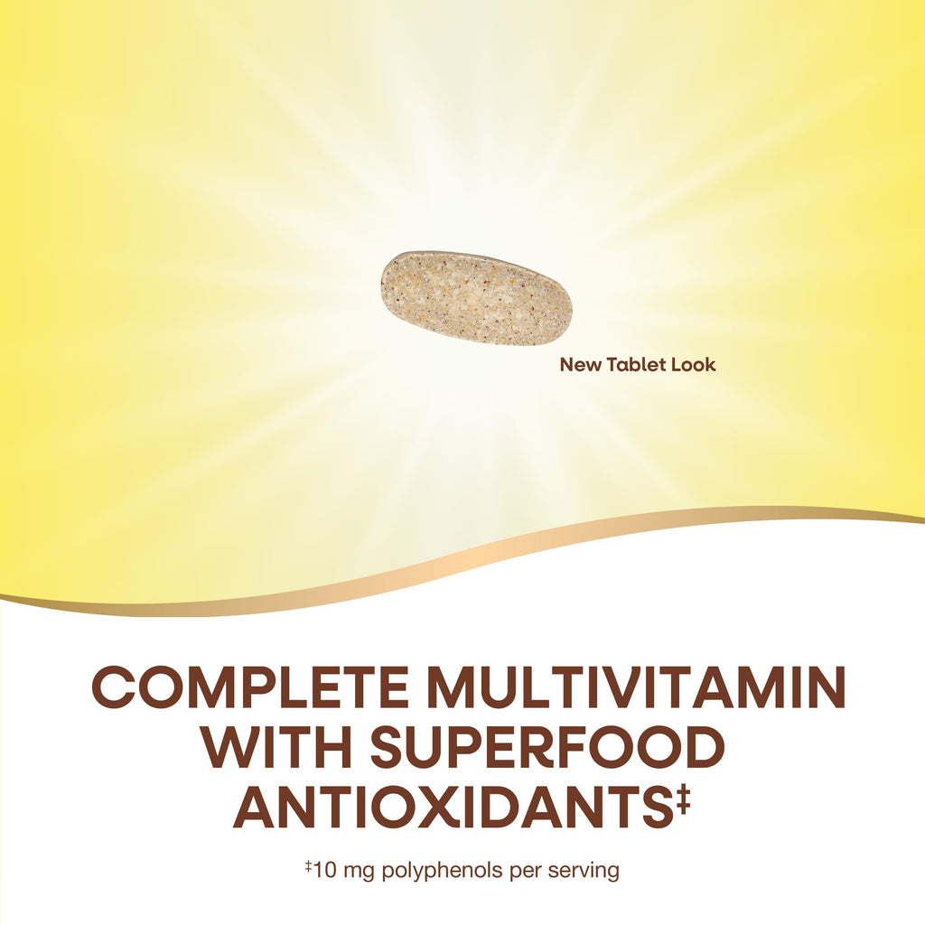 Nature's Way Alive! Men's Complete Multivitamin – Gluten-Free | Energy Metabolism & Muscle Function