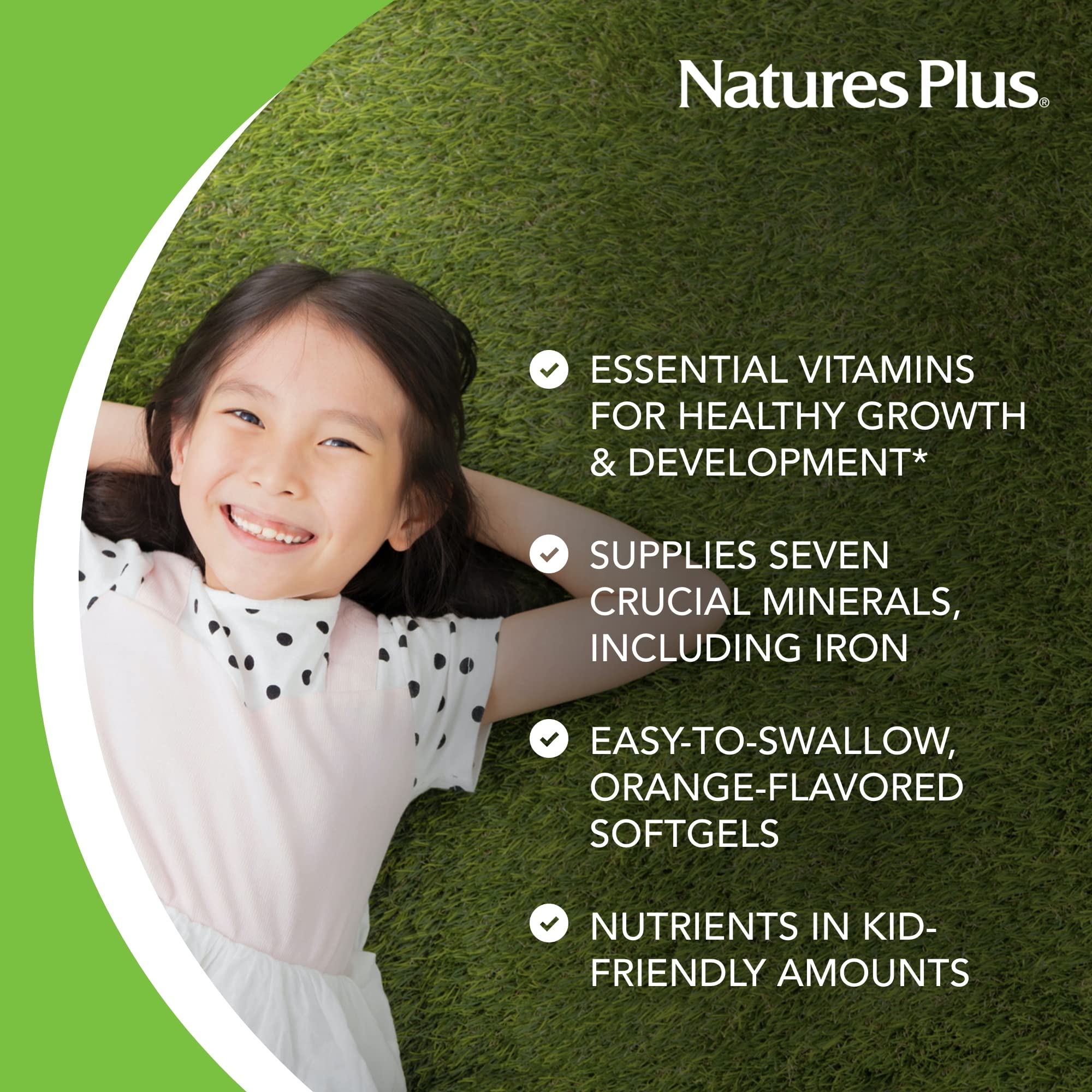 Natures Plus Children's Vita-Gels – 90 Softgels, Gluten-Free