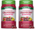 Nature's Truth Cranberry Gummies 60 Count – Vegan, Non-GMO & Gluten Free (Cranberry Mango) Pack of 2