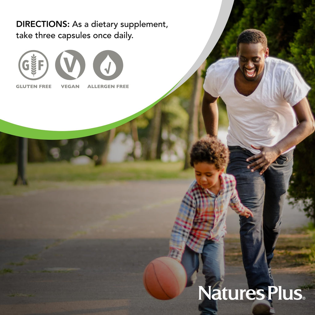 NaturesPlus Cal/Mag Citrate - 90 Vegetarian Capsules | 500 mg Calcium, 250 mg Magnesium | Bone, Muscle & Nerve Support