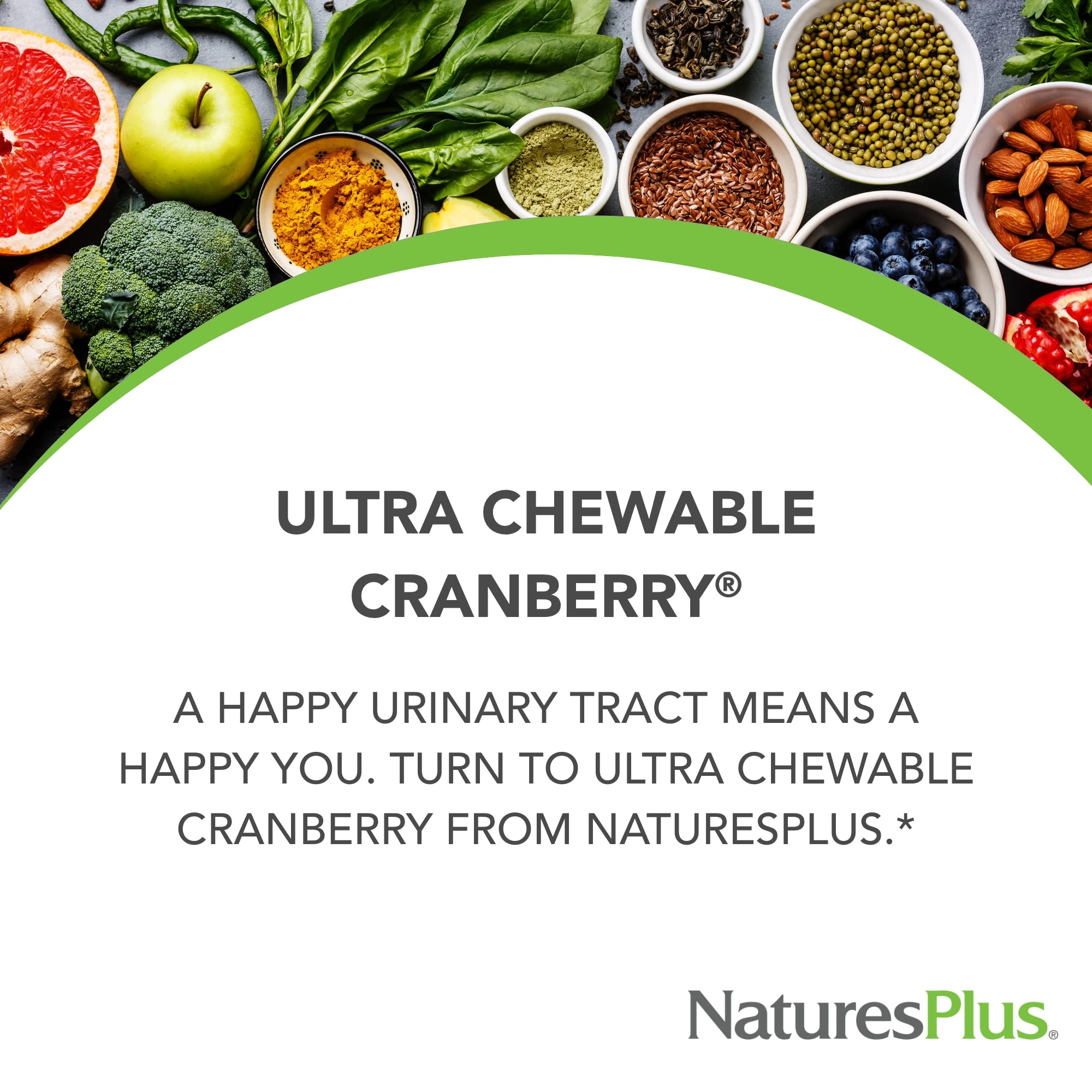 NaturesPlus Ultra Chewable Cranberry Love Berries – 2 Pack | Urinary Tract Health, Non-GMO, Gluten Free